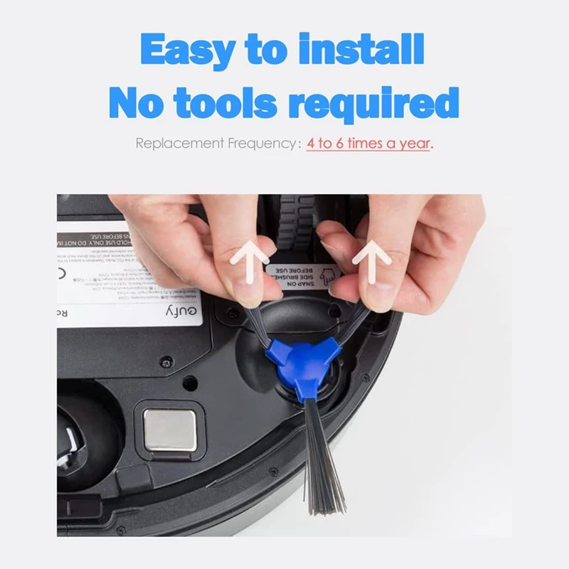 Пластиковые щетки совместимые с Eufy G40+ Hybrid 35C Robovac 11S 25C 15C 30