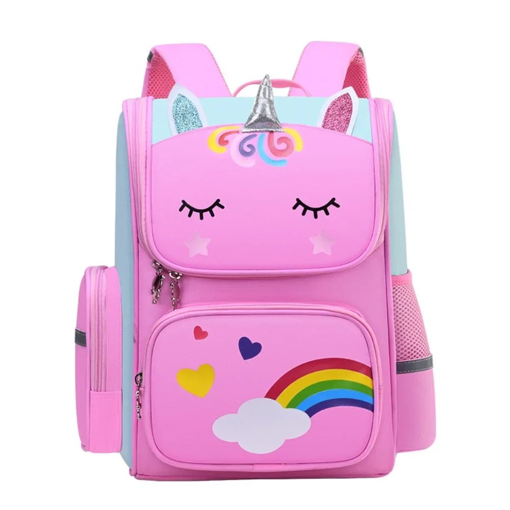 

Cute Cartoon School Backpack Set Elementary School Bags for Girls Rainbow Love Heart Children Handbag Mochila Infantil De Menino