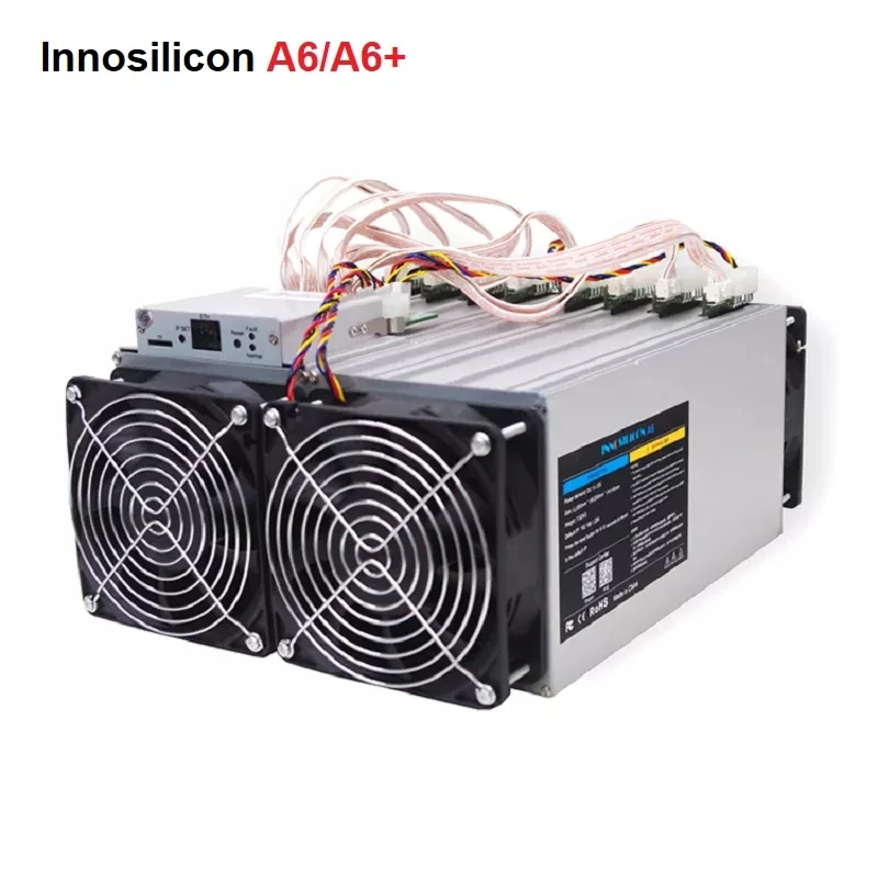 

Second Used Innosilicon A6 A6+ LTCMaster Mining Hashrate 1.23Gh/s Innosilicon A6 A6 Plus With Used Power Supply