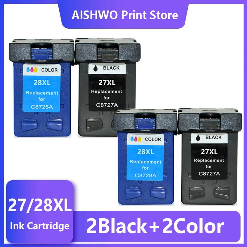 

27XL 28XL Compatible Ink Cartridge For hp 27 28 XL for hp Deskjet 450 450CI 5550 3420 3520 3550 3650 3740 3845 Printer