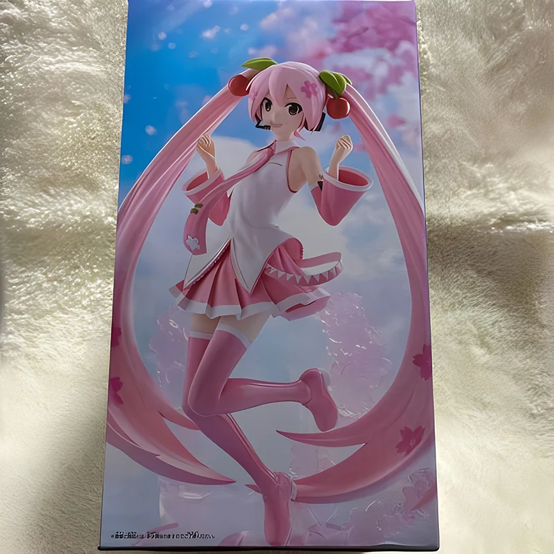 В наличии: BANPRESTO Hatsune Miku, BANPRESTO EVOLVE Sakura Miku, фигурка из ПВХ, 22 см, коллекционная модель, аниме-фигурка, игрушка (art.: 3920d7b7bbc73) - 3920d7b7bbc73