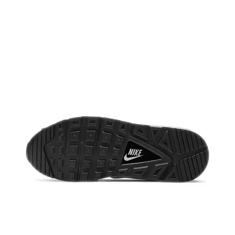 Женские кроссовки Nike Air Max Command износостойкие амортизирующие дышащие черно-белые