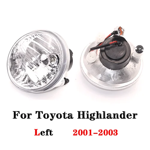 

Передние противотуманные фары, бампер, левая и правая фары для Toyota Highlander Kluger 2001-2003