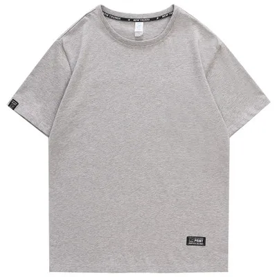 

Футболка женская хлопковая с коротким рукавом и круглым вырезом