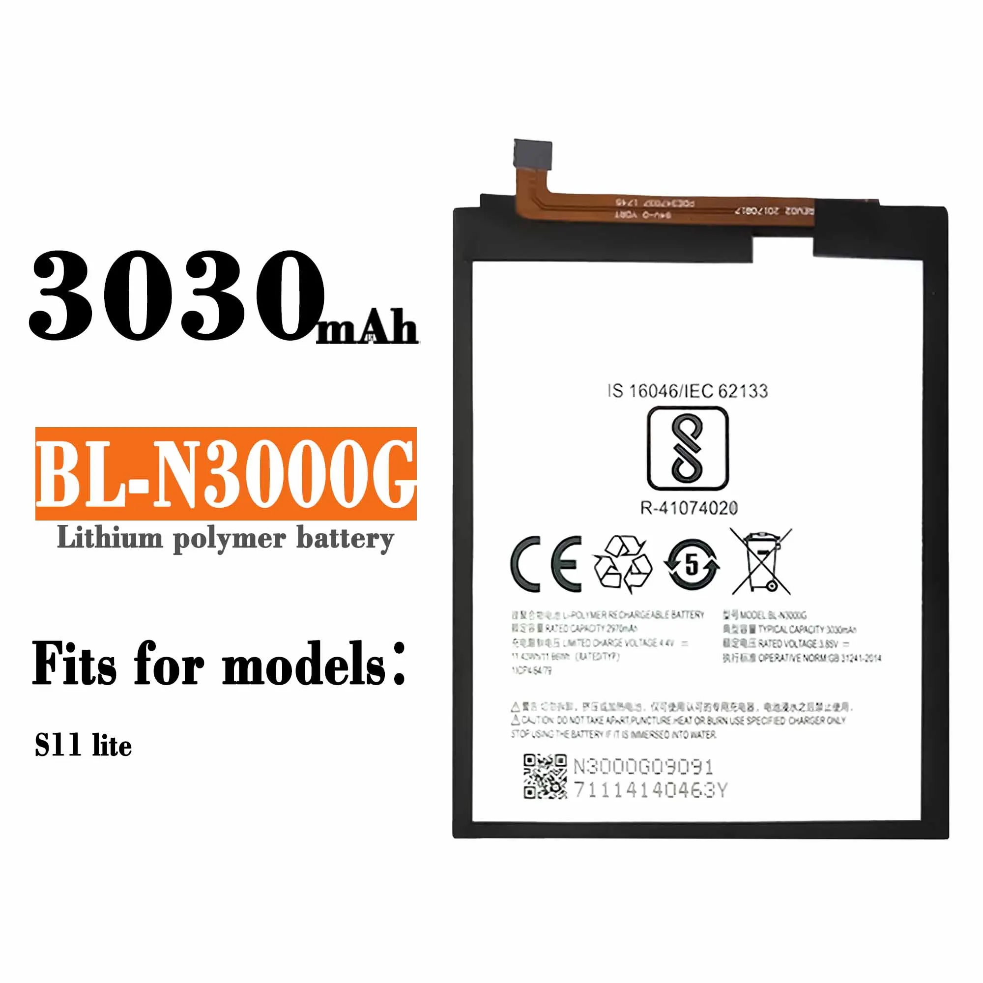 Compatible For Meizu / BL-N3000G Phone Battery Series