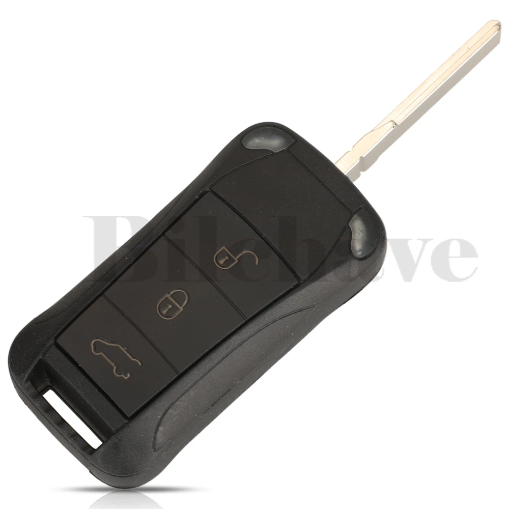 Jingyuqin 2/3/4 кнопки 315/433 МГц для Porsche Cayenne GTS откидной дистанционный Автомобильный