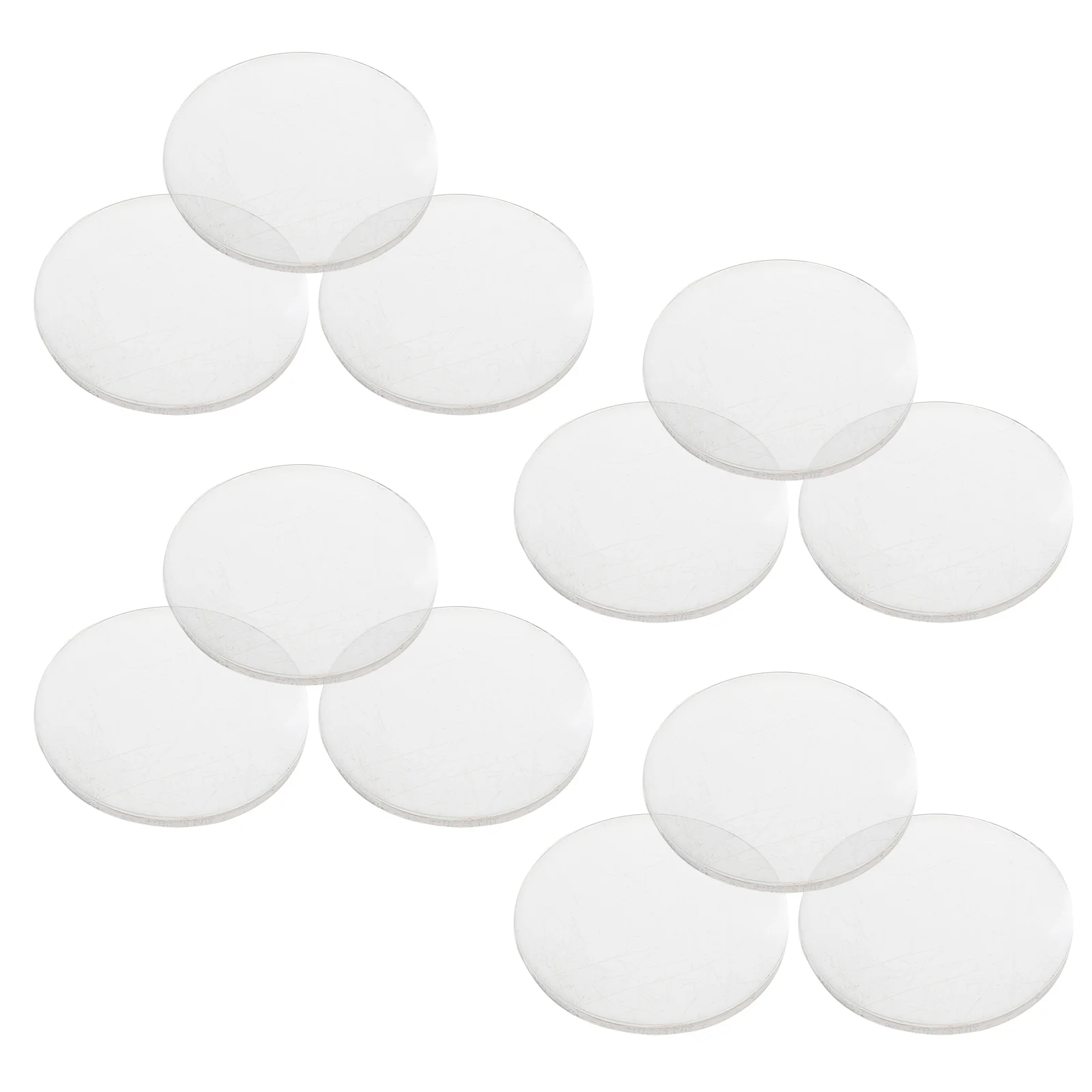 12-шт. лупа для преподавания физики двухпуклое увеличительное зеркало акриловые