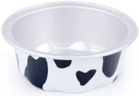 2 4 5 50ml 100 pk 2ozmini disposable aluminum foil cups for muffin cupcake baking bake utility ramekin cup cow lines
