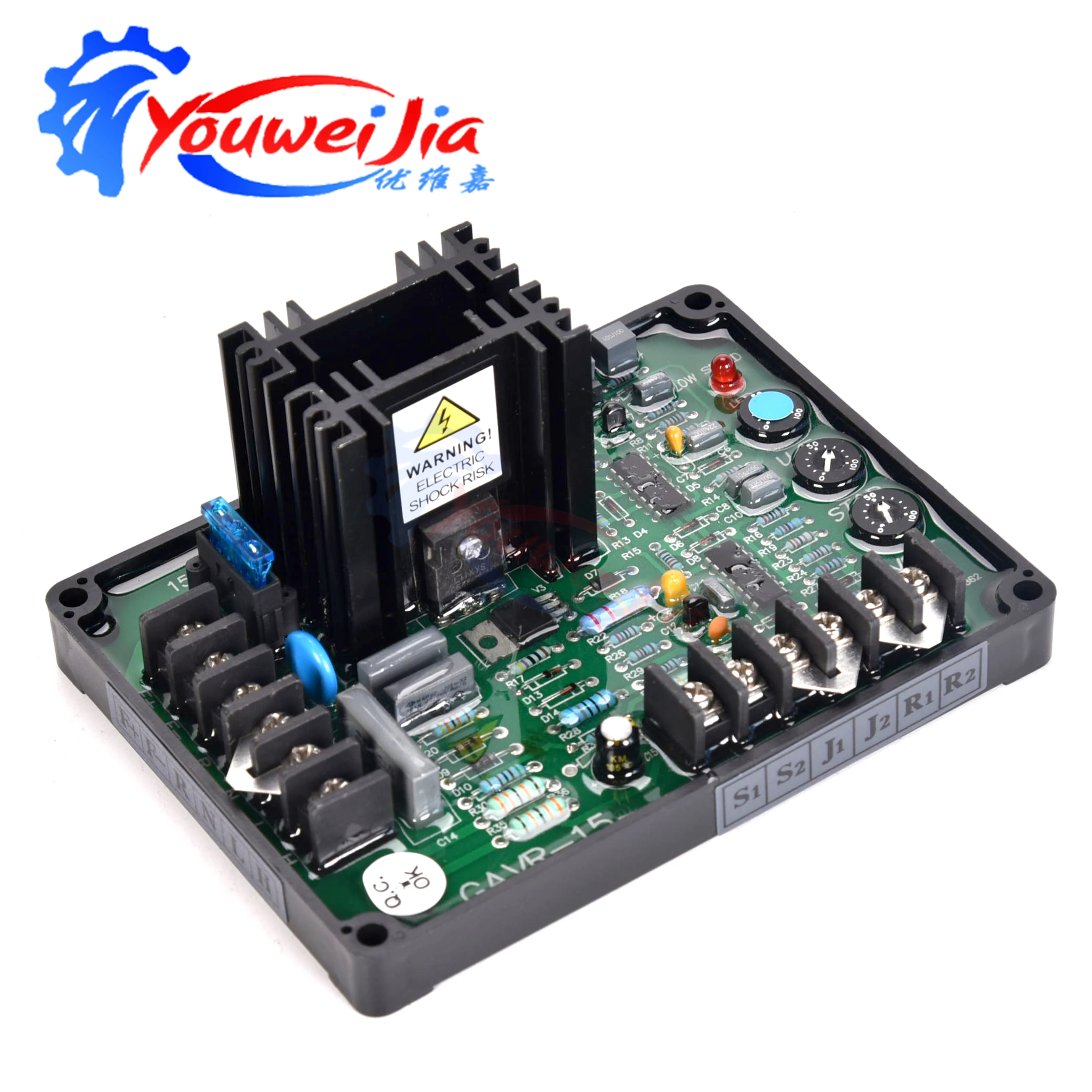 Фото GAVR-15B gavr15b Универсальный AVR для бесщеточного дизельного генератора 15A Автоматический регулятор напряжения Купон и комплект скидок xeon №3