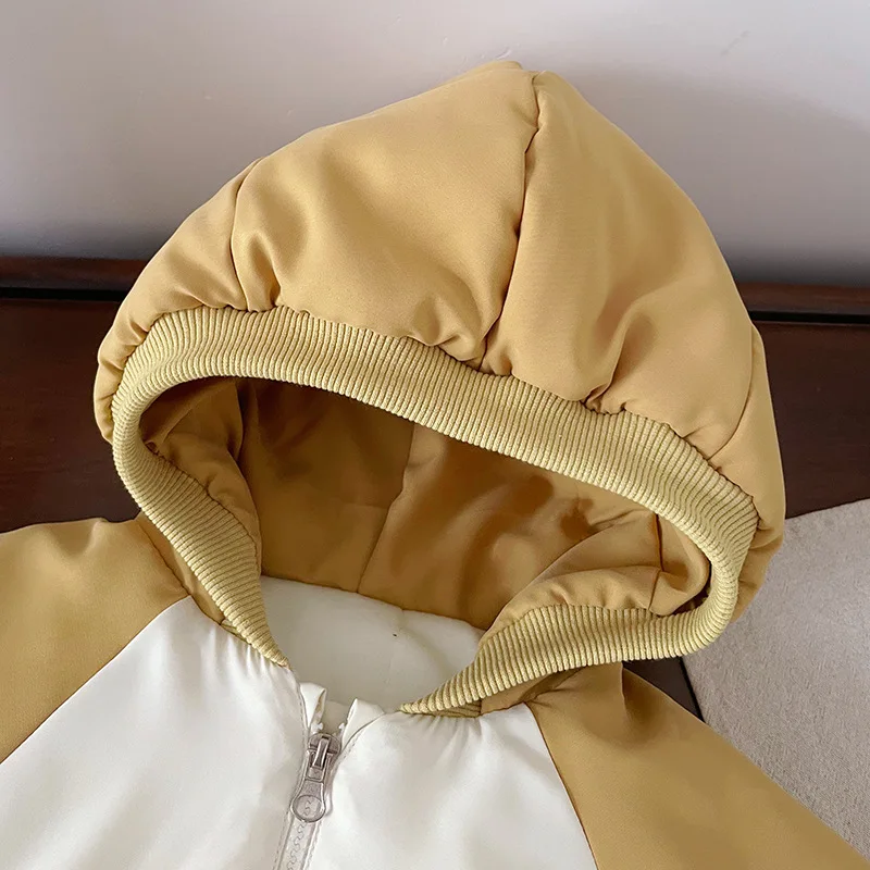 Детский утепленный флисовый комплект для девочек теплый пуловер с капюшоном и