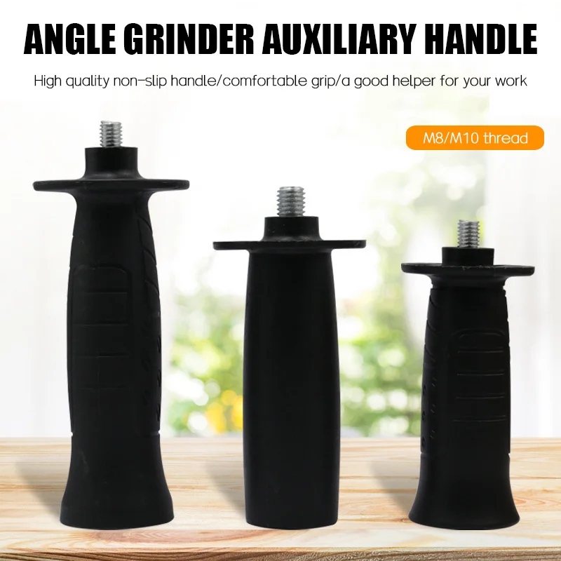 

Professional Angle Grinder Handle M8/M10 Thread Auxiliary Side Handle Grinder Angle Grinder Front Handle Power Tool Accessories