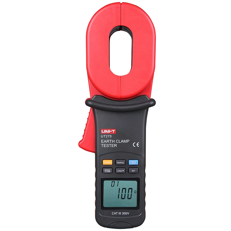 

UNI-T UT275 Clamp Ground Resistance Tester Data Storage Call Hold Earth resistance meter