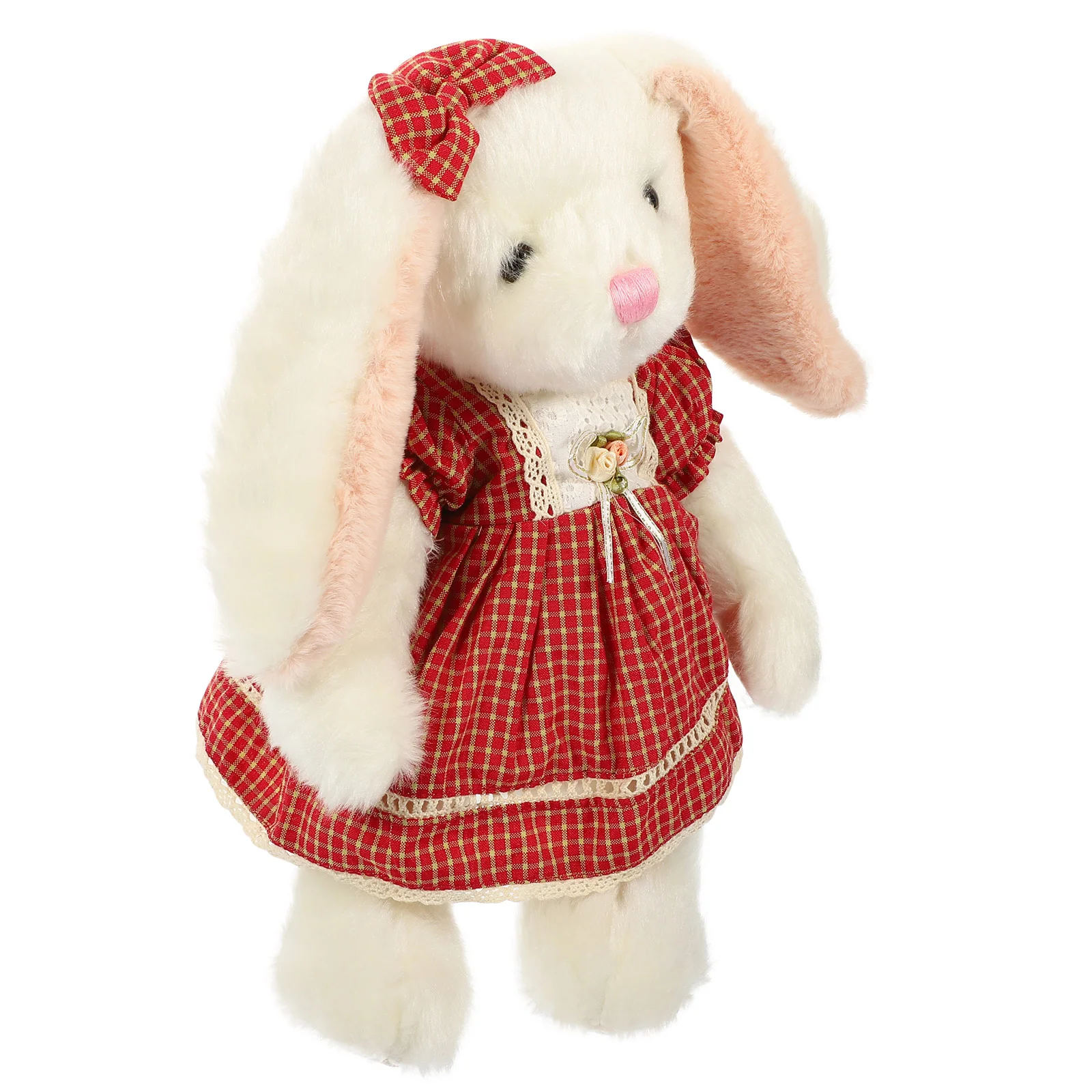 

Rabbit Plush Toy Stuffed Animal Infant Boy Toys Birthday Present Cute Animals Teens Pp Cotton Bunny Child Babies