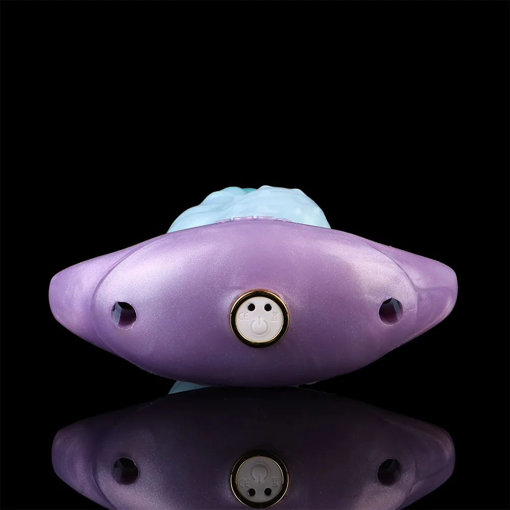 FAAK Беспроводное управление Вибрирующий страпон Фэнтези Анальная пробка