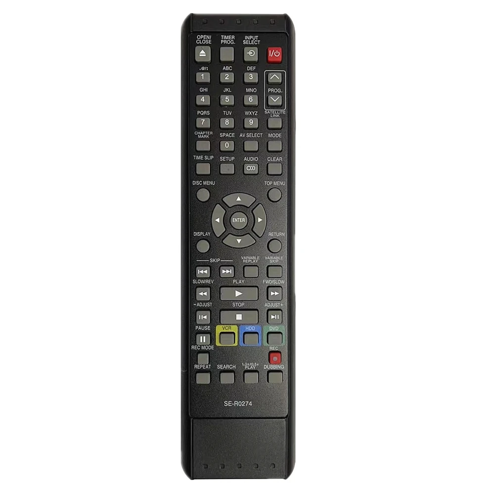Remote Control SE-R0274 for Toshiba NB340UD D-VR17KB RD-XV47 DVD VIDEO CASSETTE RECORDER