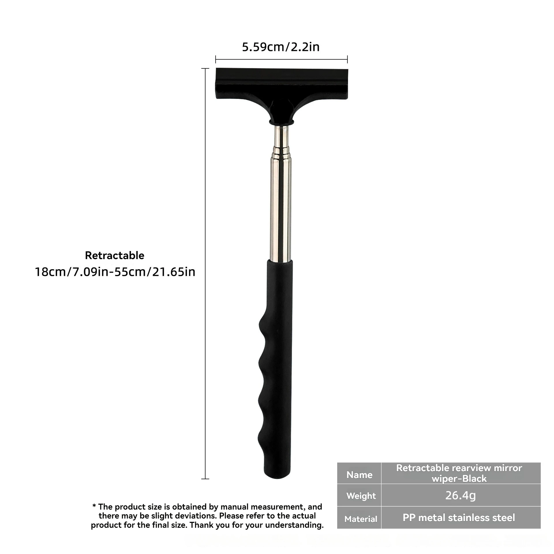 

Портативный стеклоочиститель зеркала заднего вида для автомобилей, новый выдвижной рычаг стеклоочистителя автомобиля, портати...