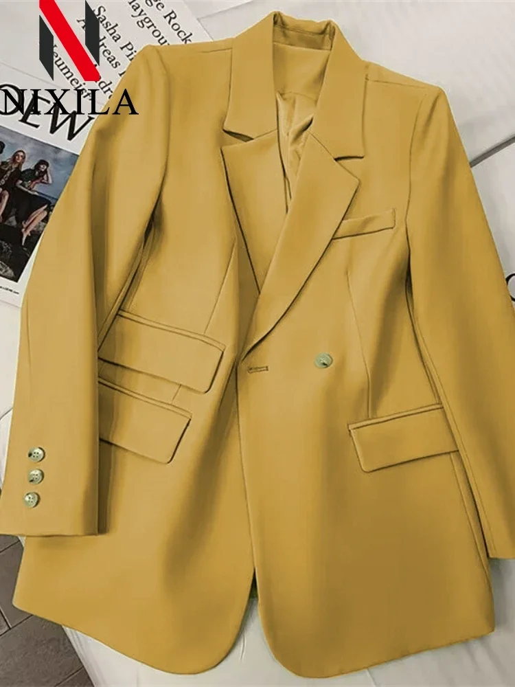 Элегантное Женское Пальто На Заказ Весенне-осенняя Офисная Женская Стильная