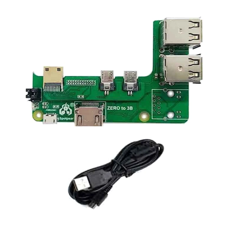 

Плата расширения для Raspberry Pi Zero 2, адаптер W-3B, Pi Zero Pi 0 4 / 3