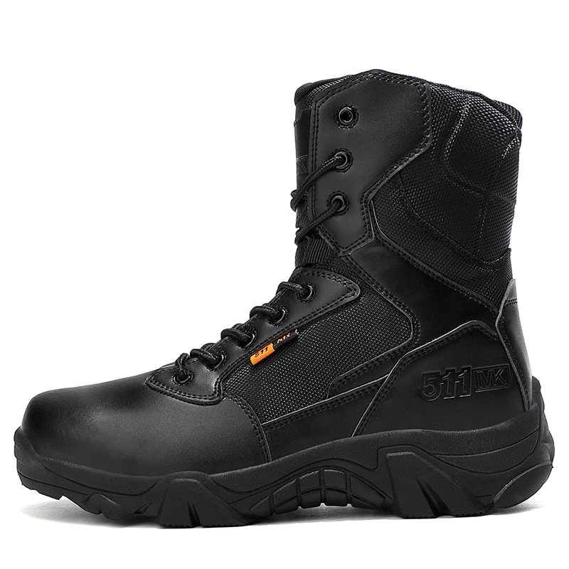 Men's Outdoor Boots Job Security Shoes Hiking Shoes Men's Tactical Boots Army Boots Men's Military Desert Waterproof Ankle