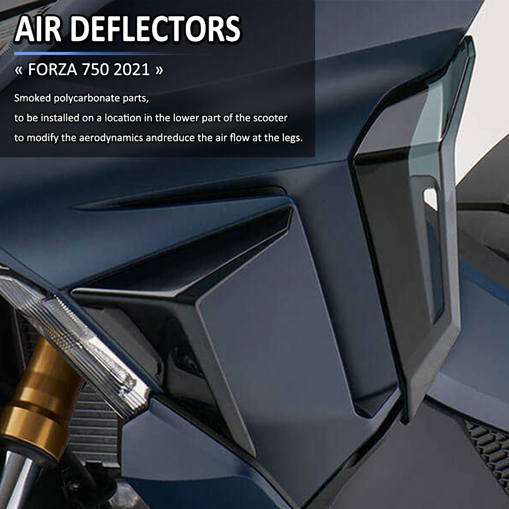 

New FORZA750 Motorcycle Official Accessories Upper and Low Air deflectors Deflector Kit Left / Right FOR HONDA Forza 750 2021