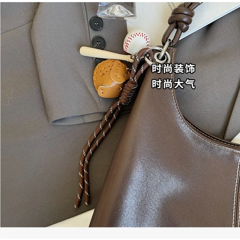 Сумка-тоут в стиле ретро зима 2024 сетчатая простая и модная женская сумка на одно