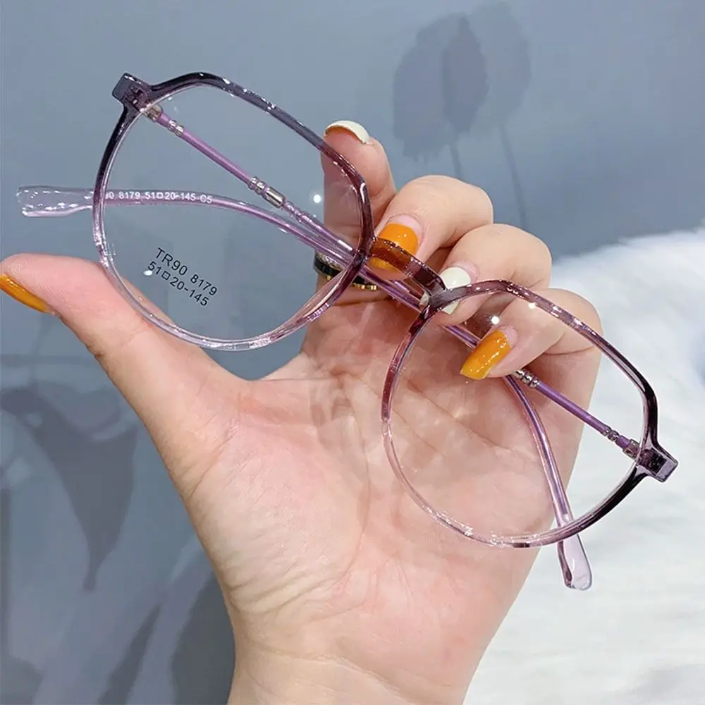 

Fashion Portable Office Eye Protection Ultra Light Frame Oversized Eyeglasses Anti-Blue Light Glasses Computer Goggles