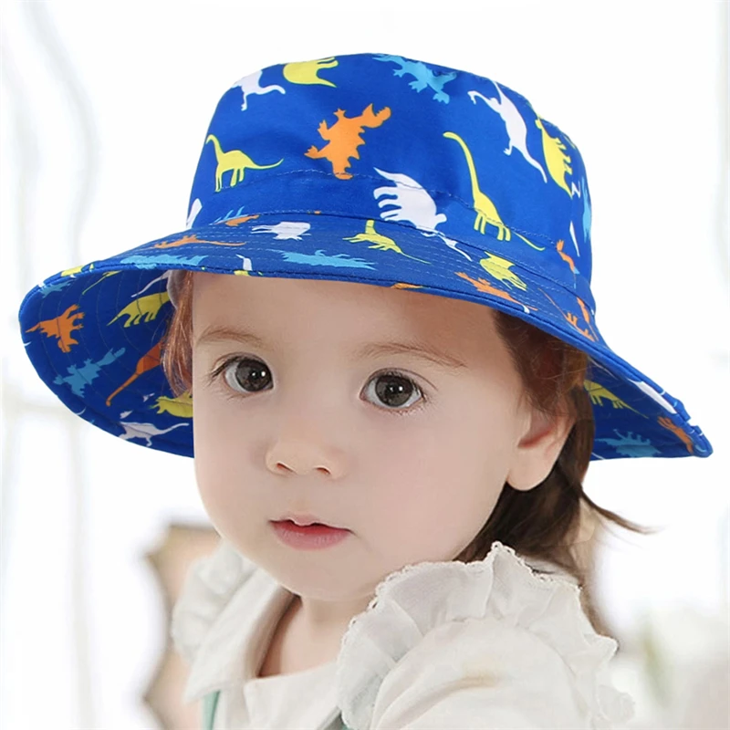 Детская летняя пляжная Рыбацкая шляпа Солнцезащитная дорожная уличная