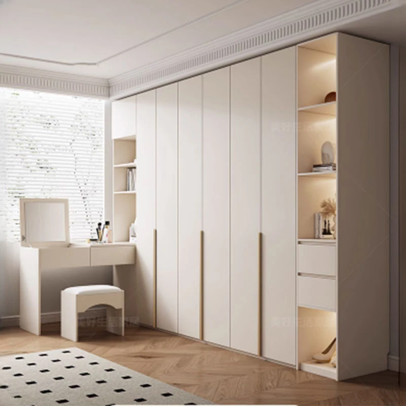 Многослойный шкаф-полка роскошные двери выставочные открытые шкафы шкаф для