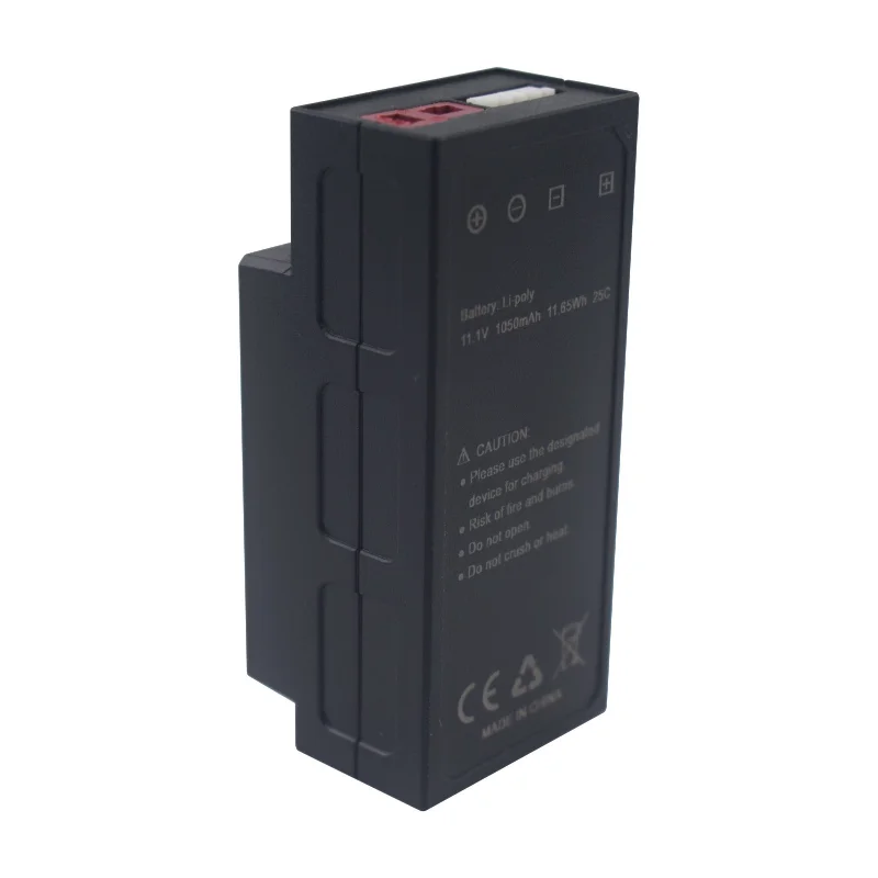 Фото Аккумулятор LiPo 2S 11.1V 1050mAh для радиоуправляемых моделей MJX Hyper Go H16H, H16E, 16207, 16208, 16209, 16210 №4