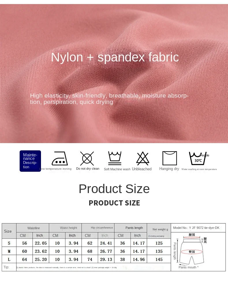 women's shorts Popular Seamless Yoga Pants High Waist Peach Hip Tights High Elastic Women's Fitness Shorts Women's cycling short