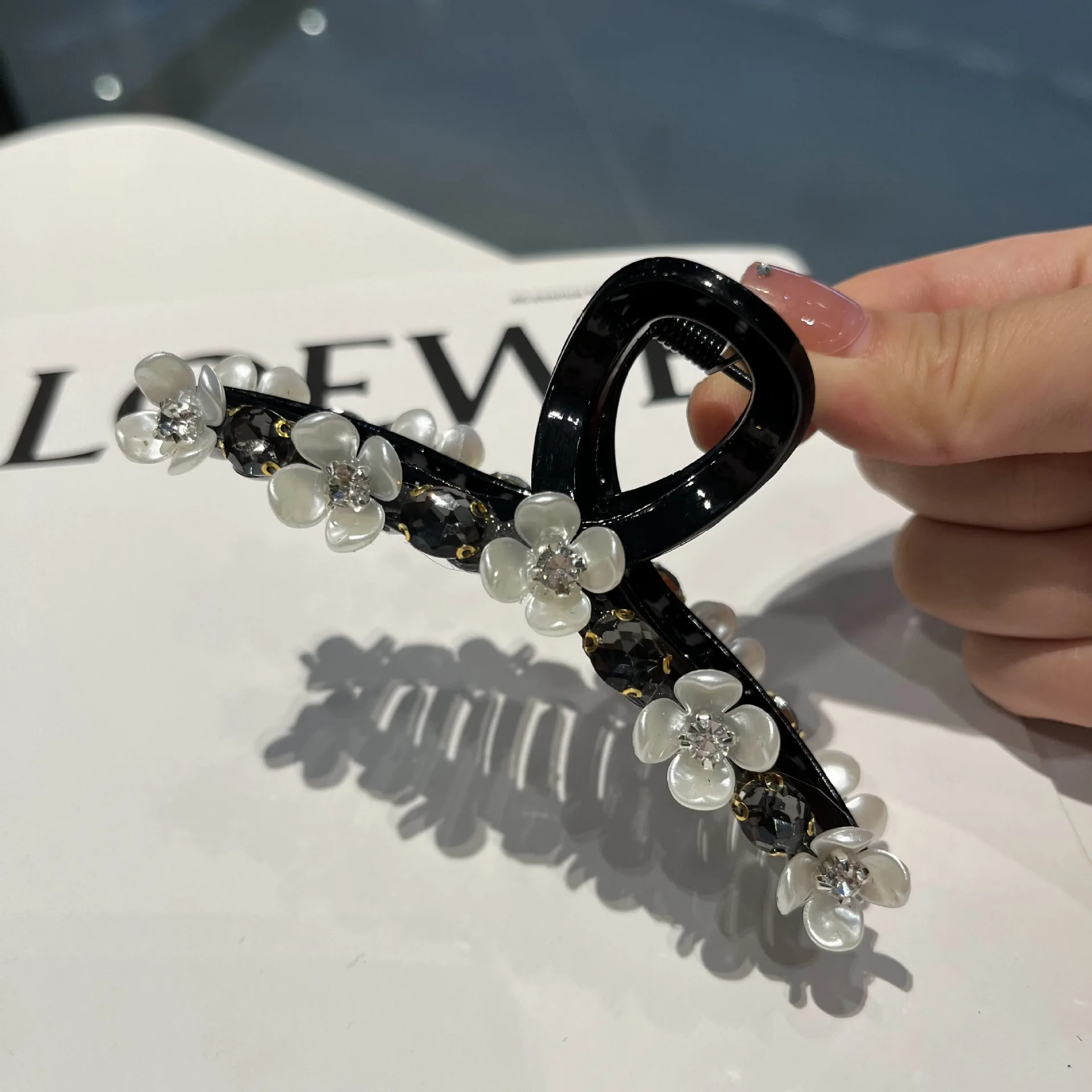

Hairpin French Style Flower Big Grip Hairpin Hairpin