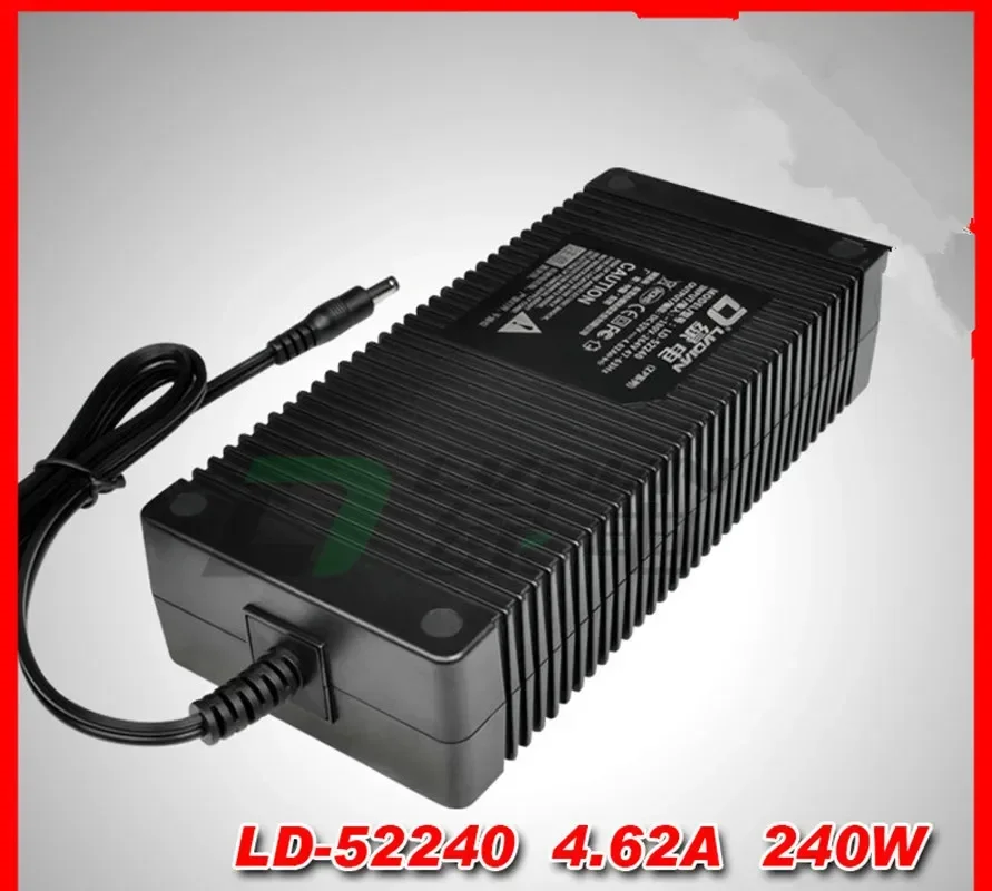 

Блок питания постоянного тока 52 В 4,62 А, зарядное устройство для камеры видеонаблюдения POE