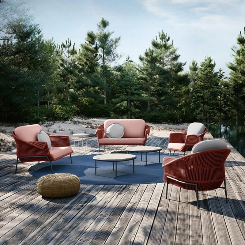 Одинарный скандинавский уличный диван уникальный необычный индивидуальный для