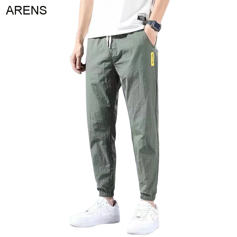 

Casual Pants Sports Pants Quick-drying Harlan Nine-point Pants Ice Silk Pants Men's Summer Thin Section Trend Wild Loose Joggers