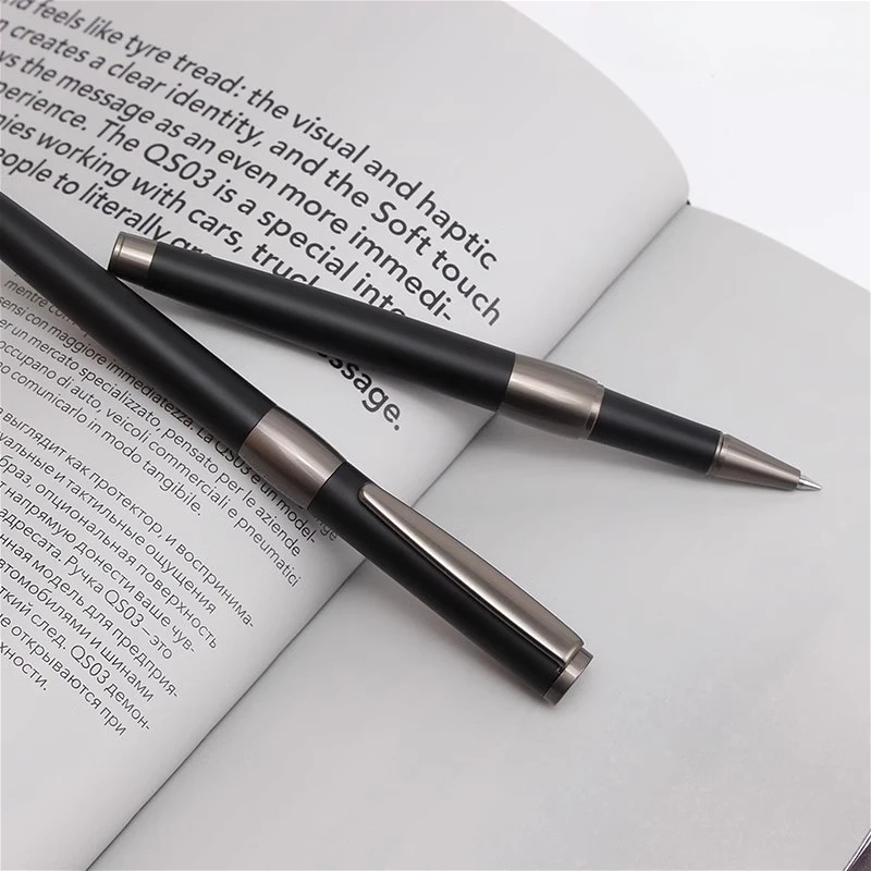 Шариковая ручка SANKOU BZ6 с черным металлическим наконечником 0 5 мм