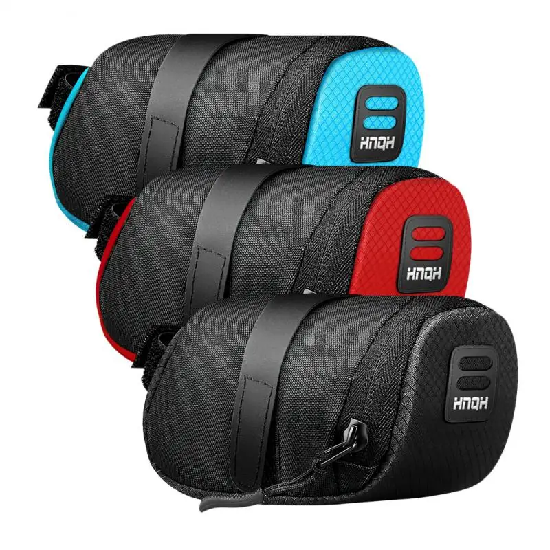 

Bicycle Bag Nylon Saddle Bag Mountain Bike Tail Bag Road Bike Seat Cushion Bag Saddle Bag Folding Tail Bag Riding Accessories