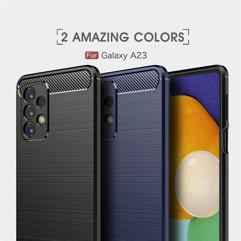 For Samsung Galaxy A23 Case Silicone Shell Soft Fundas Rubber Protective Case For Samsung A23 Cover For Galaxy A23 Case