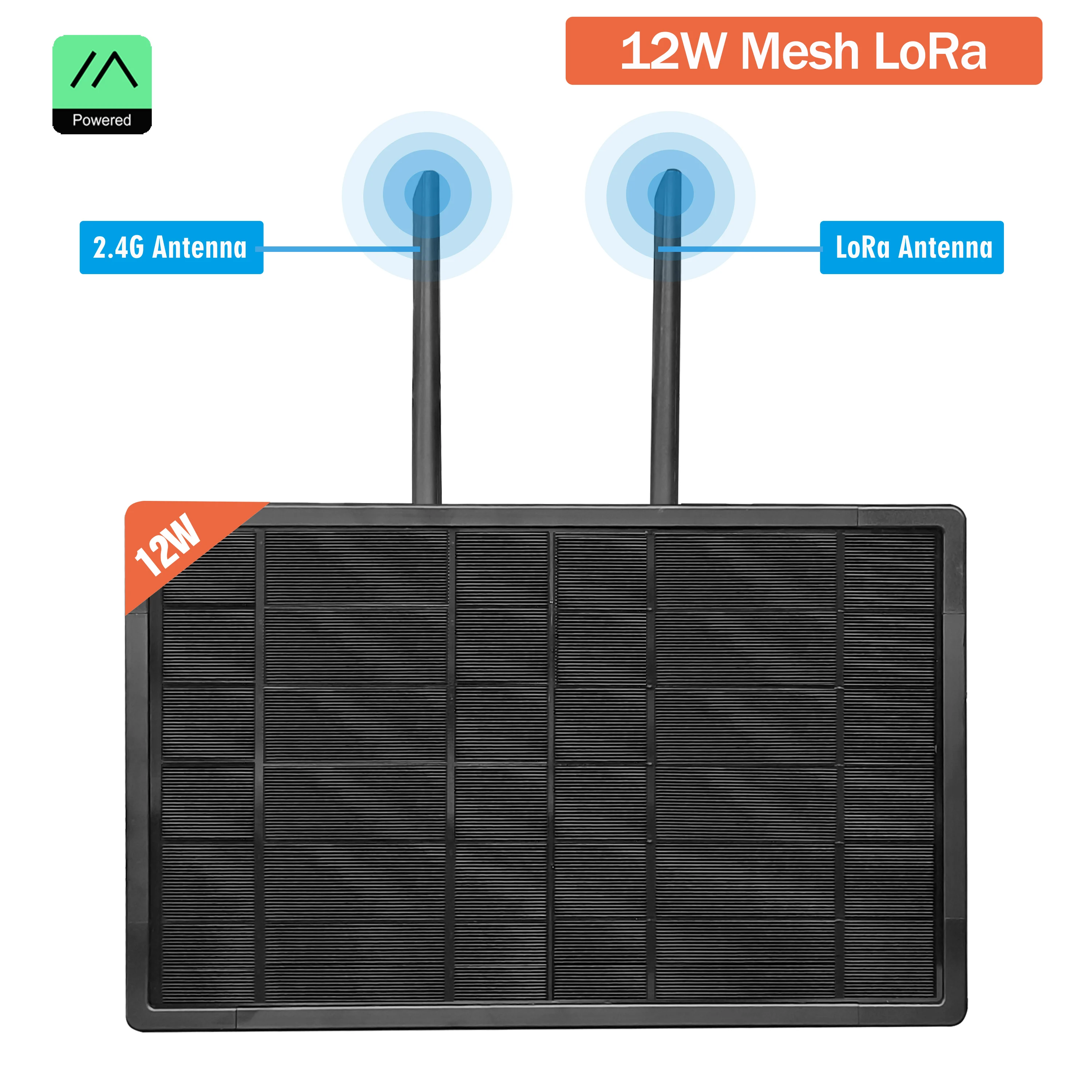 Фото 12W Солнечный LoRa-узел Heltec V4 28DB с GPS, 868/915 МГц, LoRaWAN, водонепроницаемый, с батареей, ESP32-S3, Arduino, Meshtastic, LoRa IoT №2