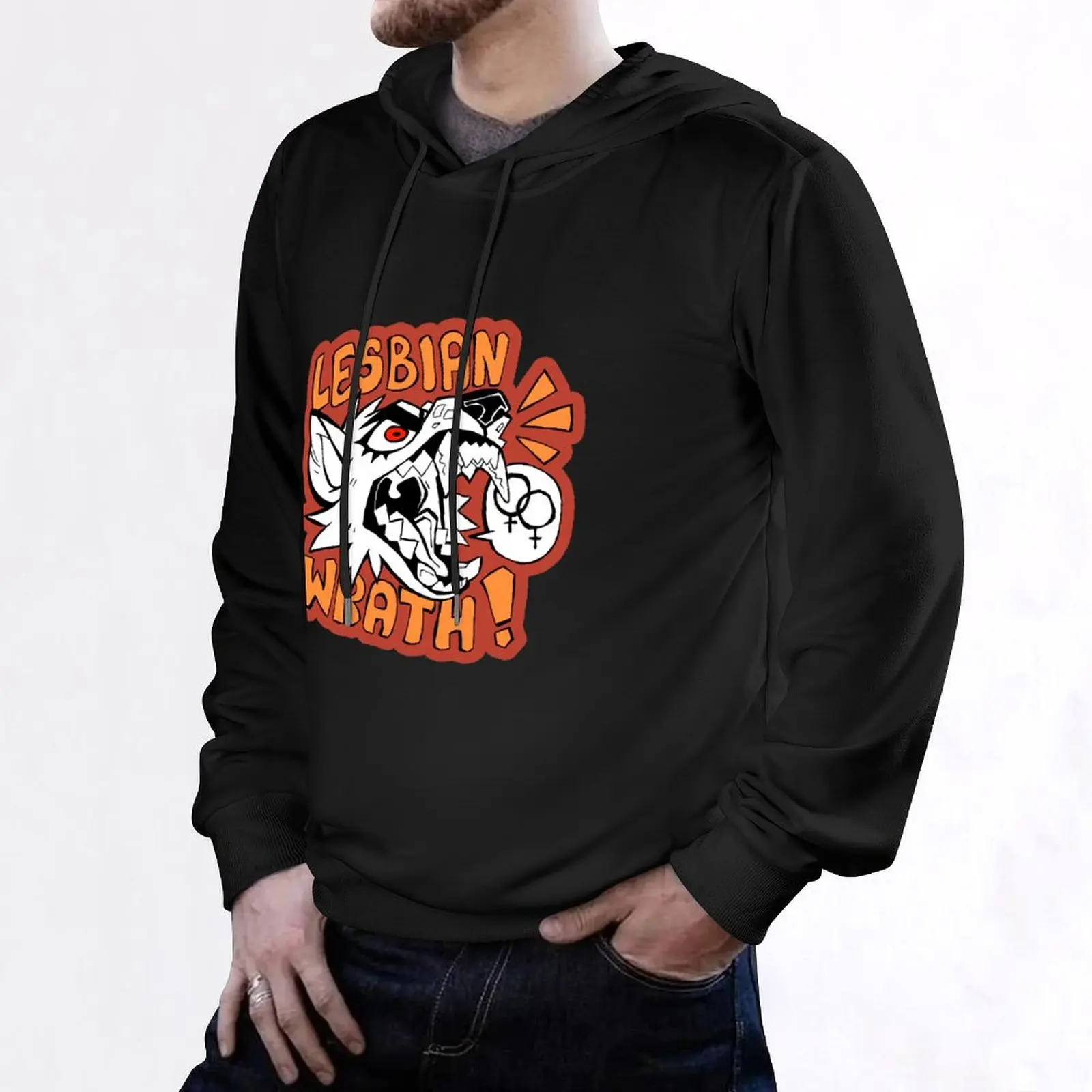 Пуловер с капюшоном для лесбиянок мужская одежда мужской зимний свитер футболки