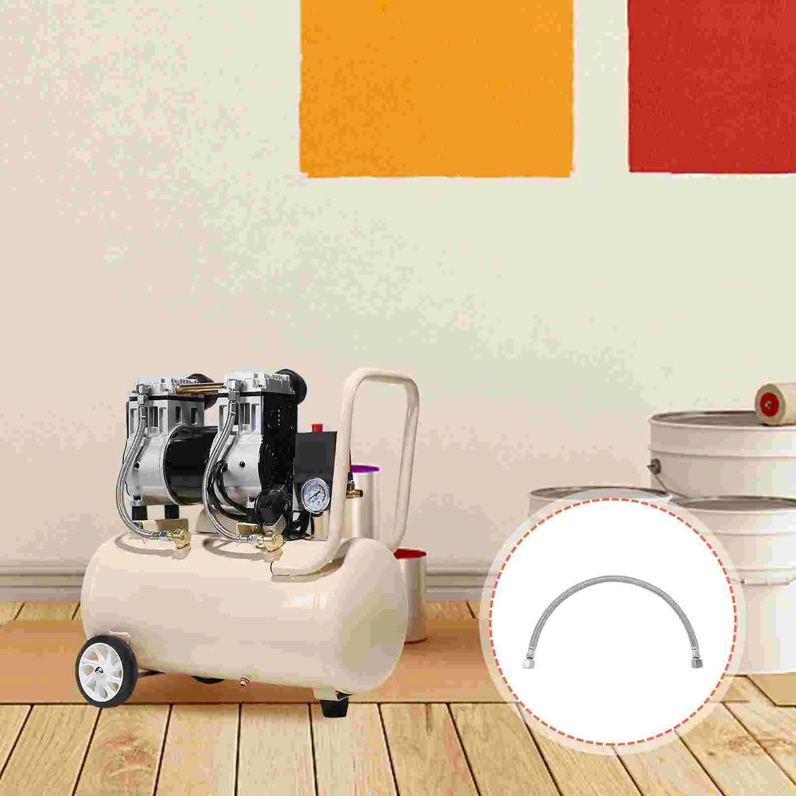 

Heavy Duty Stainless Steel Hose Air Compressor Accessories Air Compressor Air Hose Air Compressor Hose