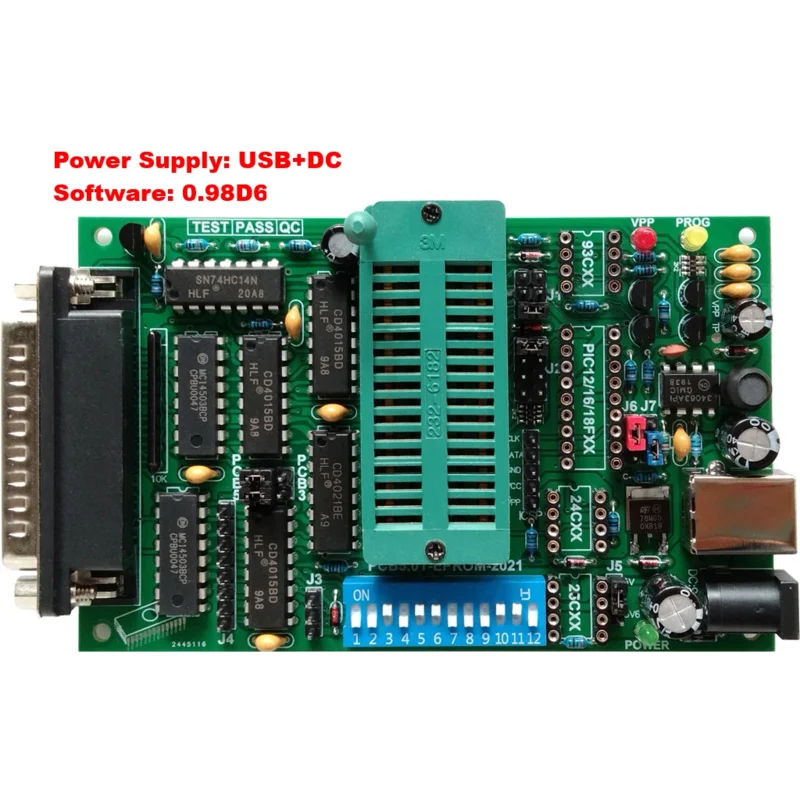 Многофункциональный программатор PCB5 Willem Burner EPROM FLASH MCU Материнская плата BIOS