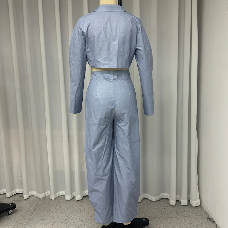 Waytobele женский комплект из двух предметов осенний офисный простой однотонный топ