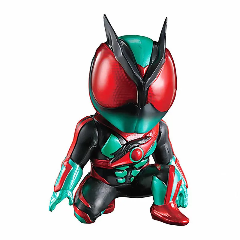 Фото Коллекционная фигурка Bandai Kamen Rider Gashapon Chibi Sitting Figure Vol 03 Geats Gavv Gotchard из ПВХ, украшение для рабочего стола №5