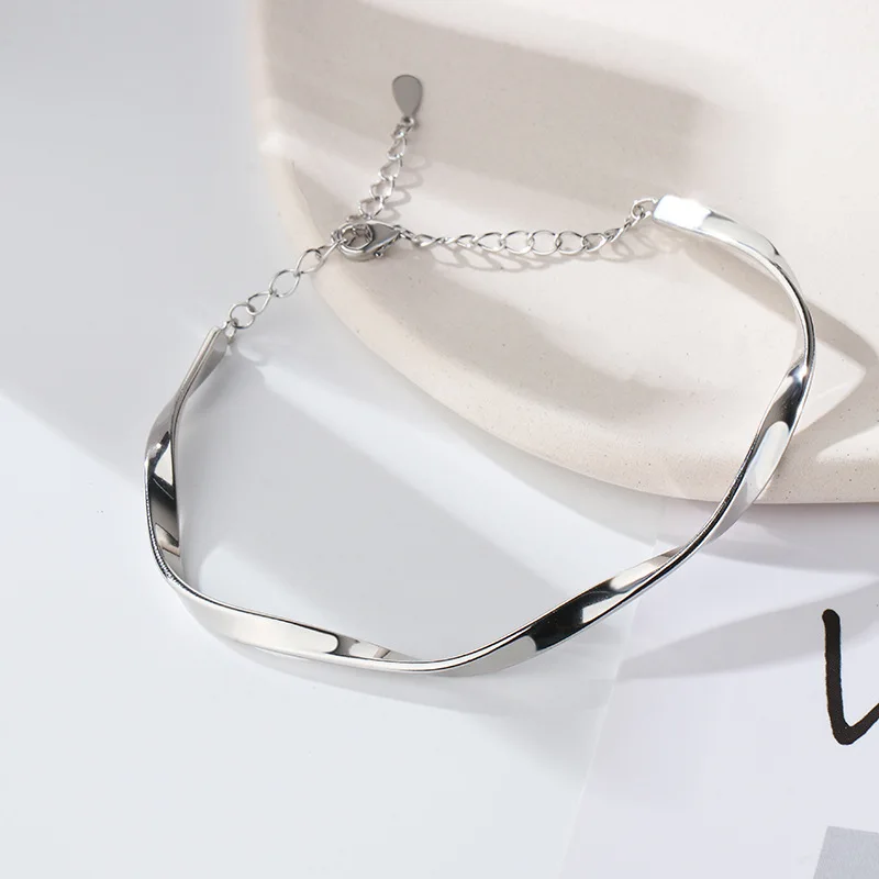 Женский браслет бесконечности из серебра 925 пробы | Украшения и аксессуары