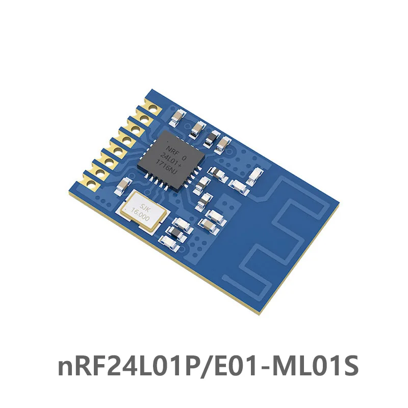 Фото nRF24L01P SPI 2,4 ГГц 1 МВт IoT УВЧ Беспроводной приемопередатчик Miten E01-ML01S nRF24L01 PA LNA Передатчик Приемник RF Модуль Антенна PCB №4