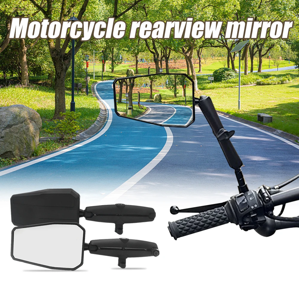 

Adventure ADV Motorcycle Westwind Rearview Mirror Off Road Wide View Handlebar Foldable Mirrors Moto Accessories