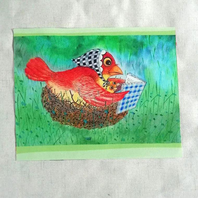 Новинка 20*25 см 5 шт. симпатичный кролик курица окрашенная вручную