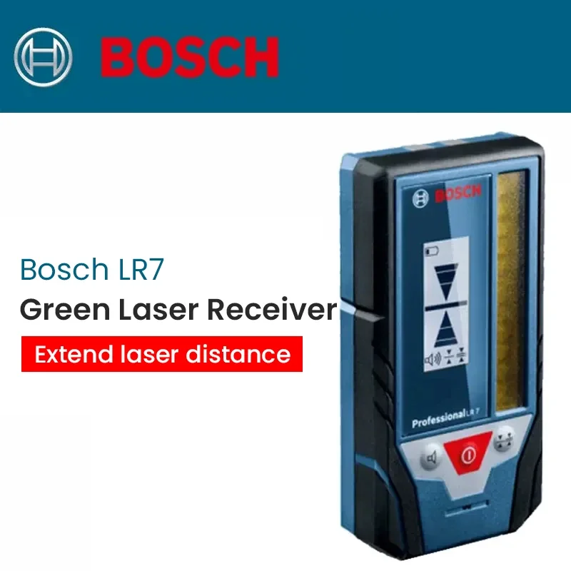 Линейный лазерный приемник Bosch LR6 соответствует с GCL2-50G GLL3-80/80C/80G/60XG GLL5-50X