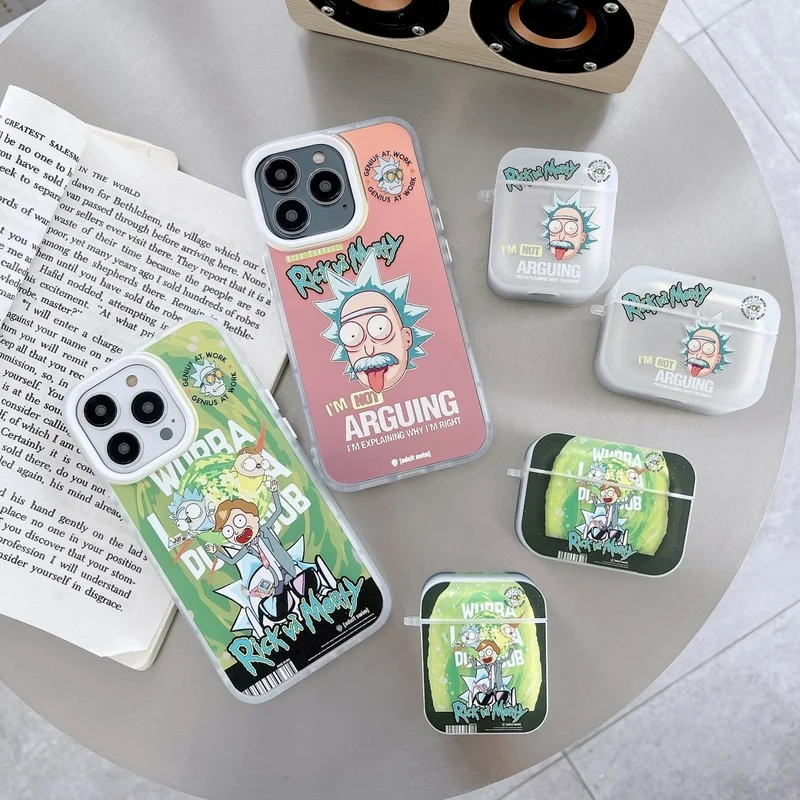 

Cartoon Funny Characters AirPods 3 Case Apple AirPods 2 Case Cover AirPods Pro Case IPhone Earphone Accessories Air Pod Case