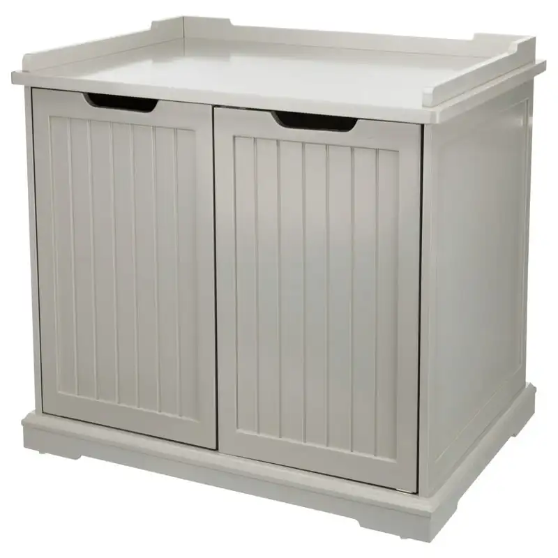 

XL Cat Litter Box Enclosure, Hidden Litter Box, Indoor Pet Home